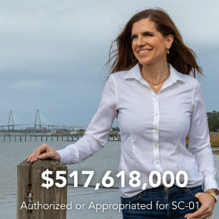 Nancy Mace: $517,618,000 for the Lowcountry